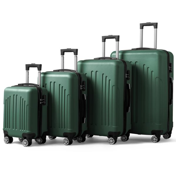 Luggage Trolley Set Retro Inspired Design
