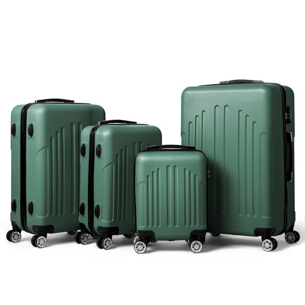 Luggage Trolley Set Retro Inspired Design