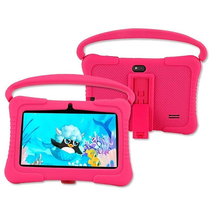 Kids Tablet 7-Inch - Educational, IPS HD Display, Parental Controls, Protective Case