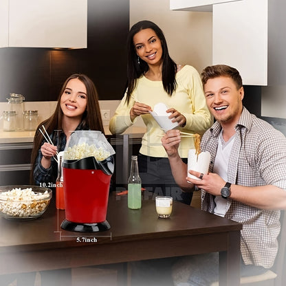 Hot Air Popcorn Machine – Healthy, Fast & Oil-Free Popcorn Maker for Quick Snacks