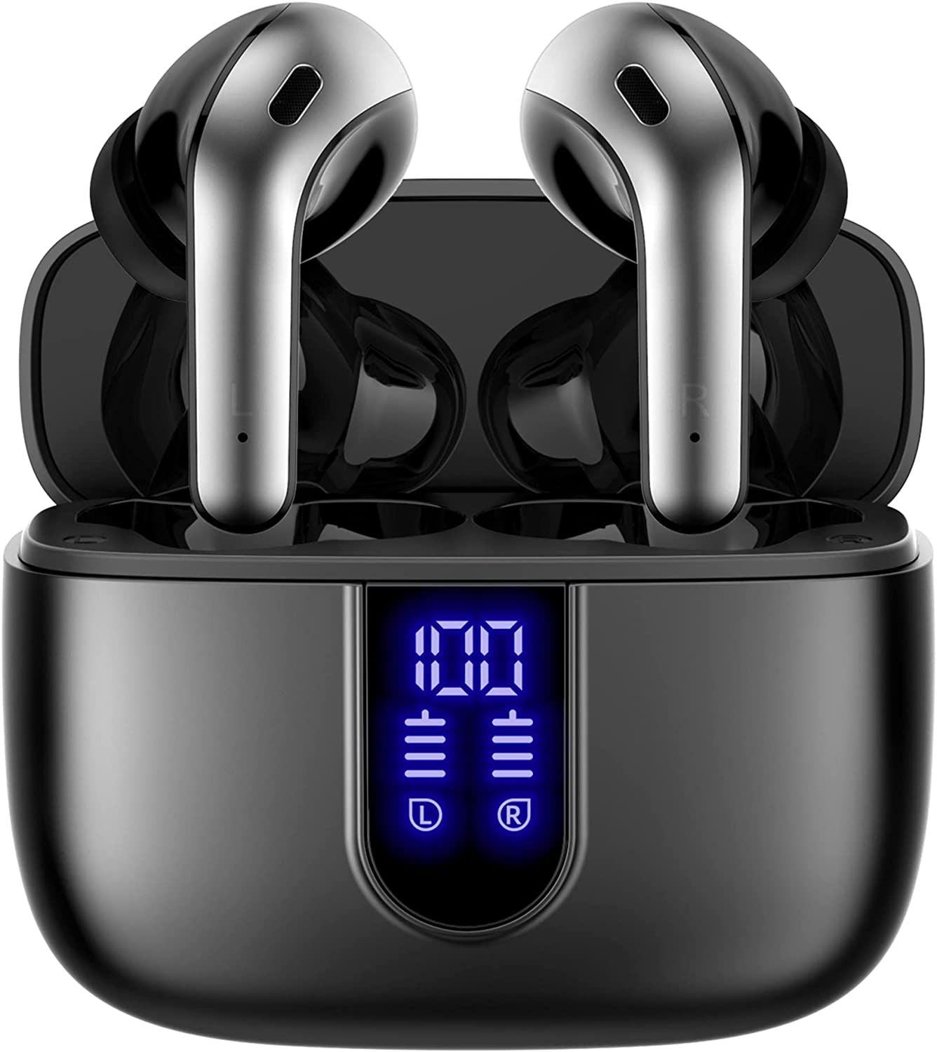 X08 Bluetooth Wireless Earbuds – 60H Playback, Waterproof, & Touch Control