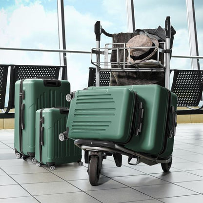 Luggage Trolley Set Retro Inspired Design