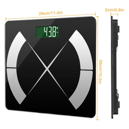 Smart Body Composition Digital Scale – Measures Weight, BMI, Body Fat & More