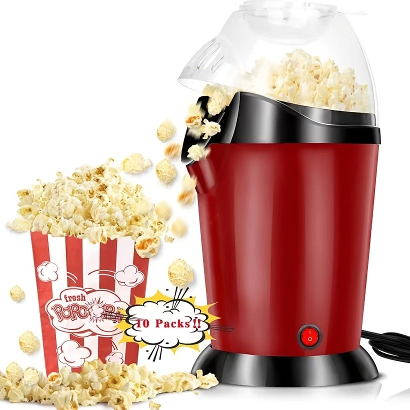 Hot Air Popcorn Machine – Healthy, Fast & Oil-Free Popcorn Maker for Quick Snacks