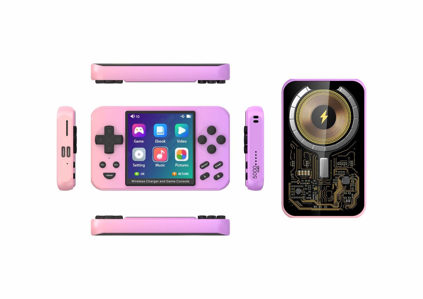 Game Console Power Bank – Multifunctional