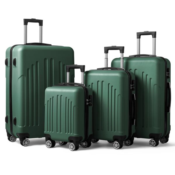 Luggage Trolley Set Retro Inspired Design