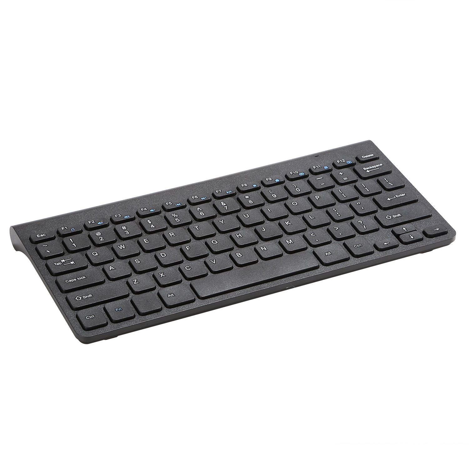 Wireless Keyboard and Mouse 2.4GHz Multimedia Mini Keyboard Mouse