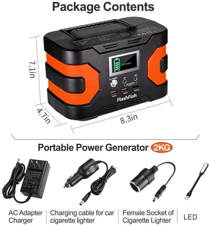 Flashfish EA150 Portable Power Station: Reliable Power for Outdoors & Emergencies
