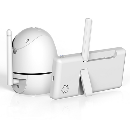 HD Baby Monitor with 5-Inch Screen, Night Vision And Two-Way Audio