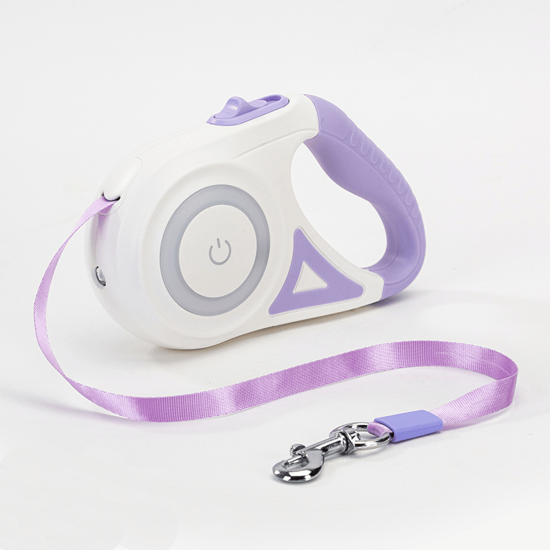 Retractable Dog Leash With LED Flash Light