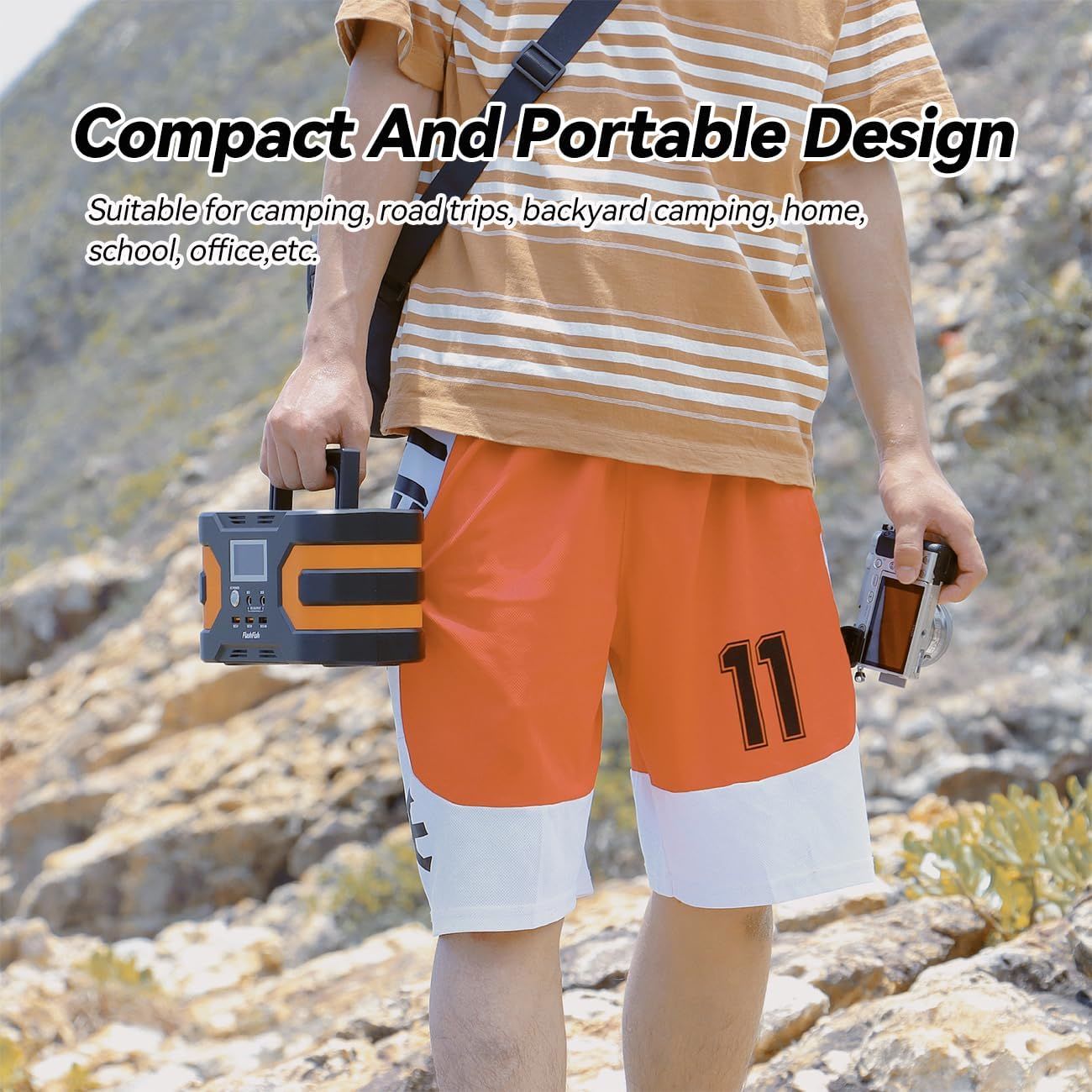 Battery Power Pack For Indoor or Outdoor Use