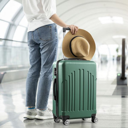Luggage Trolley Set Retro Inspired Design